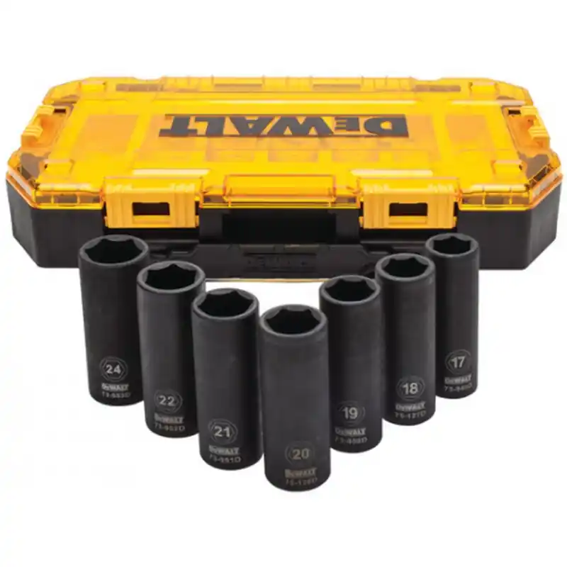 Super-Preis DeWALT DWMT74737-0 7-teiliger 1/2" Schlagschraubereins