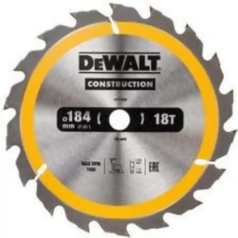 Garantierte Lieferung DeWALT DT1951-QZ Kreissaegeblatt Handkreissägen, 184x20 mm, 24WZ