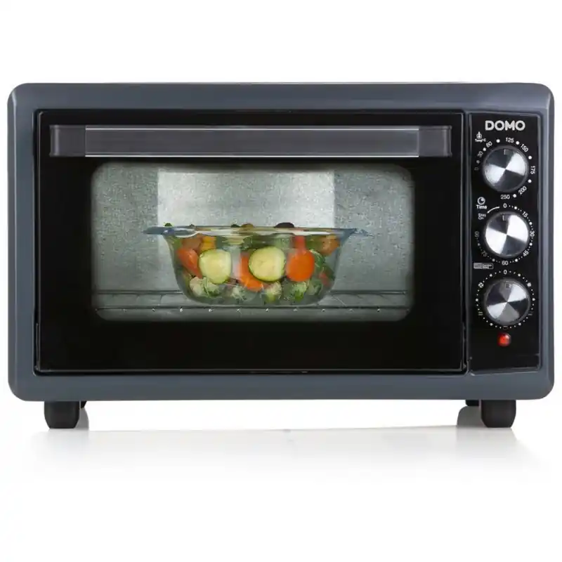 Versand Am Gleichen Tag DOMO Minibackofen Timerfunktion (38l/1300W) Schwarz DO518GO