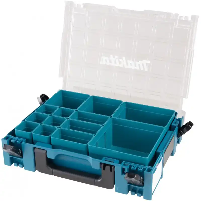 Neu Im Sortiment Makita 191X80-2 MAKPAC-Organizer mit Boxeinsätzen