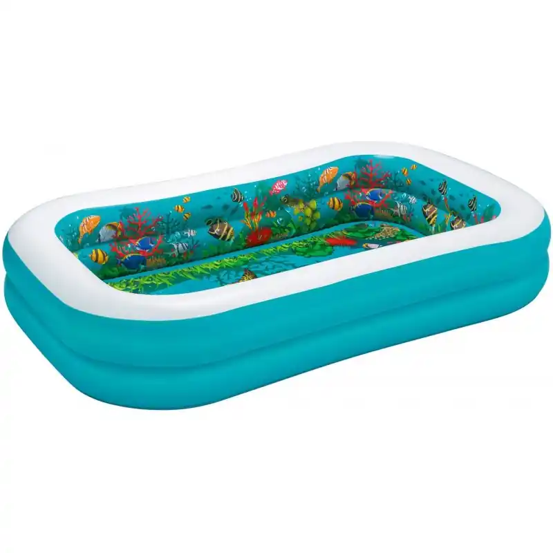 BESTWAY Family Pool 3D Abenteuer, 262 x 175 x 51 cm 54177 Heißes Angebot