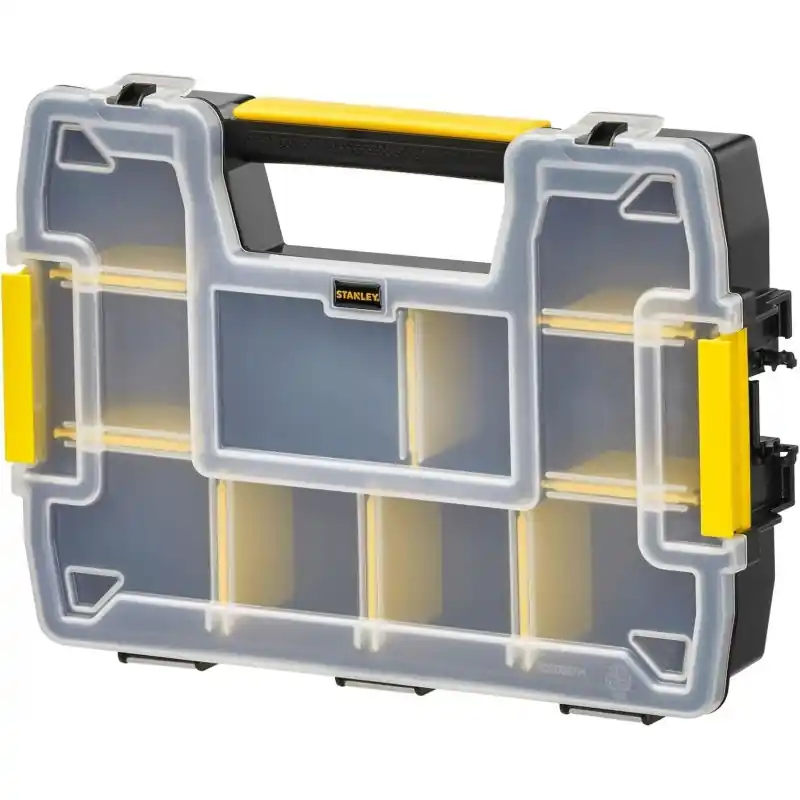 Sichere Zahlung Stanley STST1-70720 SortMaster mini Organizer mit 10 Fächern 29x21x6,3cm