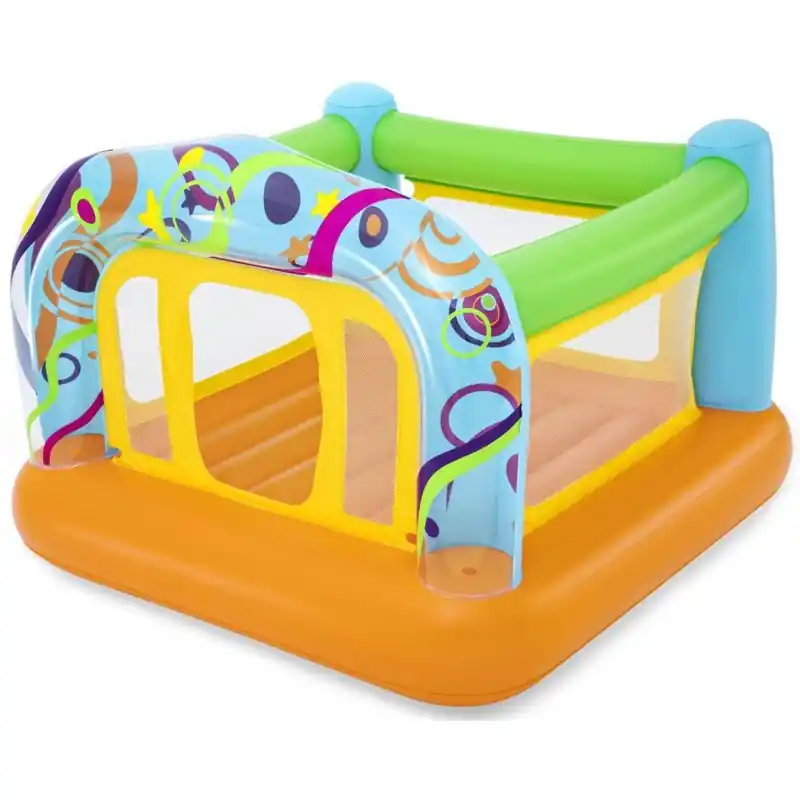 BESTWAY Swirls ‘n Twirls Hüpfburg mit integrierter Elektropumpe, 175 x 173 x 130 cm 52441 Neu Im Sortiment