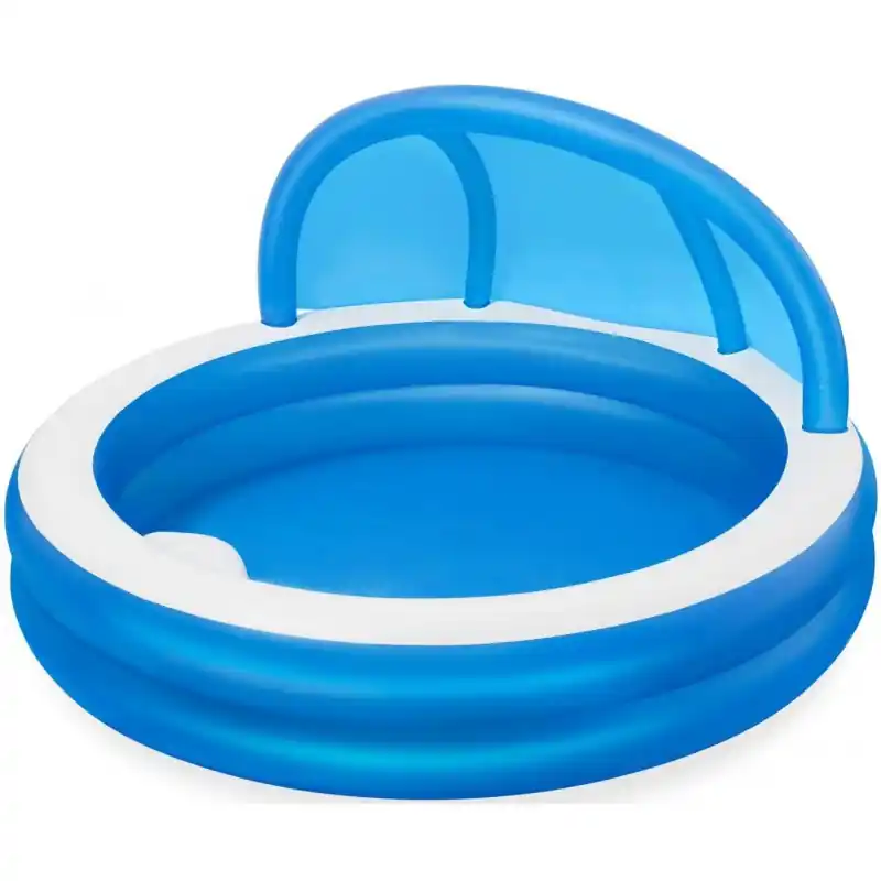 BESTWAY Family Pool mit UV Careful Sonnenschutzdach, 241 x 140 cm 54337 Preiswert