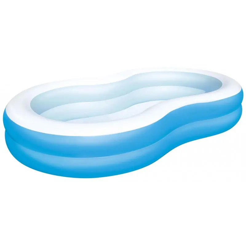 Markenprodukt BESTWAY Family Pool Lagune, 262 x 157 x 46 cm 54117
