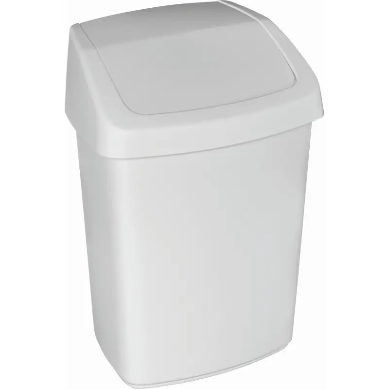 CURVER SWING BIN 15L Mülleimer 30,6 x 24,8 x 41,8 cm weiß 03985-026 Preisreduziert