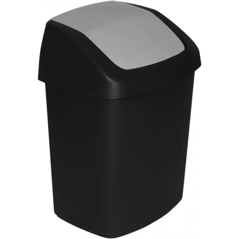Beliebt CURVER SWING BIN 15L Mülleimer 30,6 x 24,8 x 41,8 cm schwarz 03985-Y09