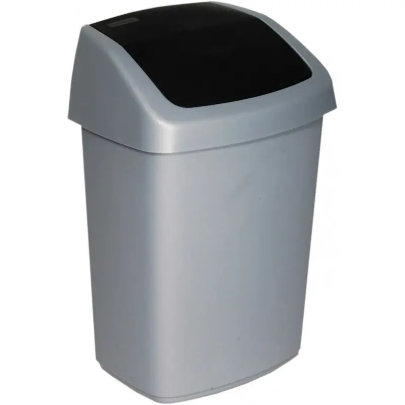 Direkt Vom Hersteller CURVER SWING BIN 25L Mülleimer 34,6 x 27,8 x 51,1 cm grau 03986-373