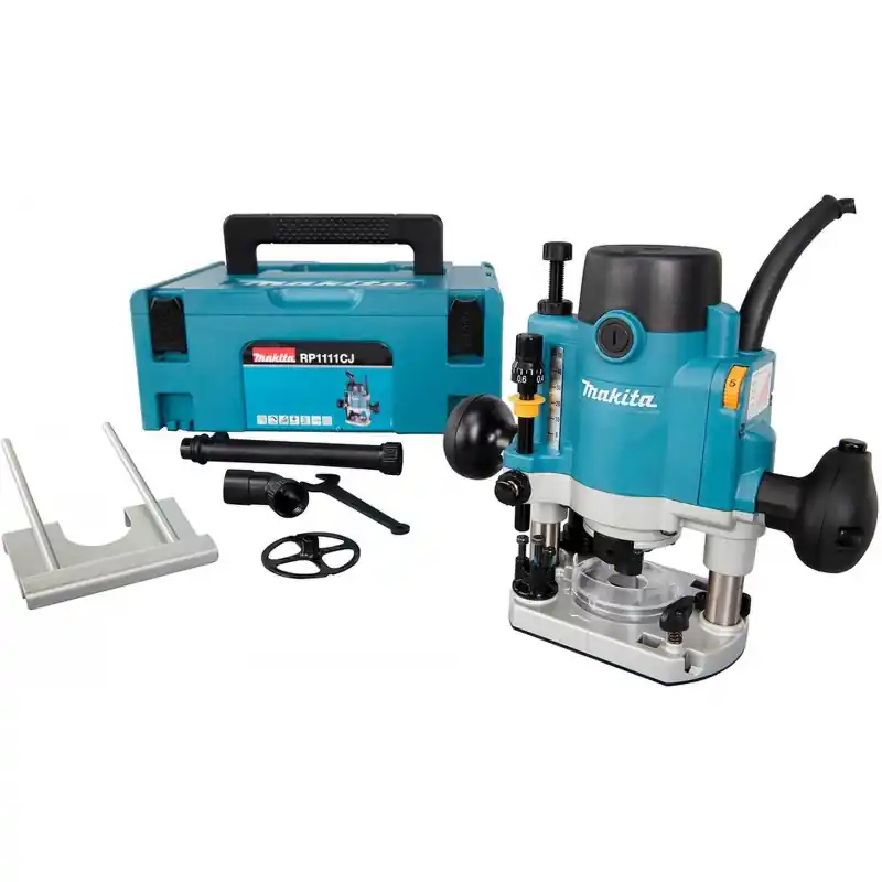 Makita RP1111CJ Oberfräse (1100W/8mm) Makpac Aktuell