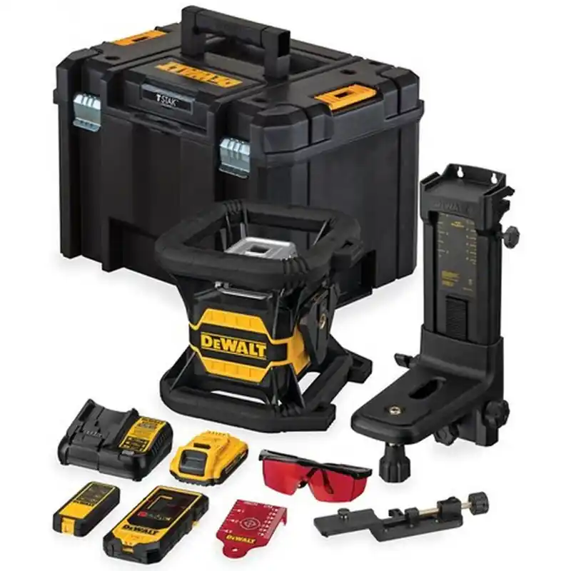 Sichere Zahlung DeWALT DCE080D1RS-QW Rotationslaser Rot 18V 1x2.0Ah