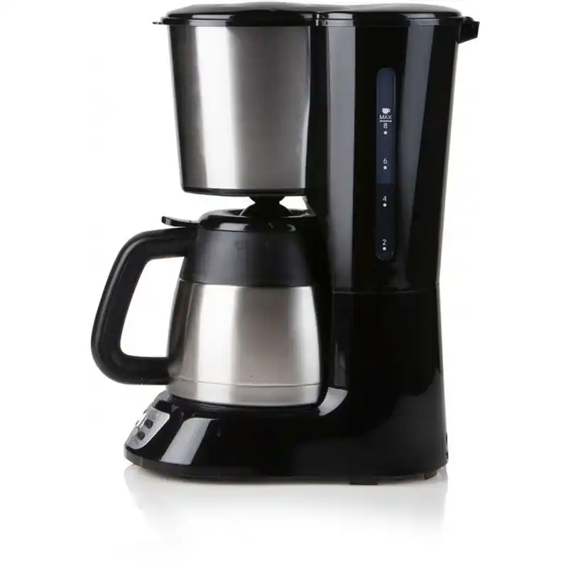 DOMO Kaffeemaschine mit Timer Thermoskanne für 8 Tassen, 1000W DO709K Beliebt