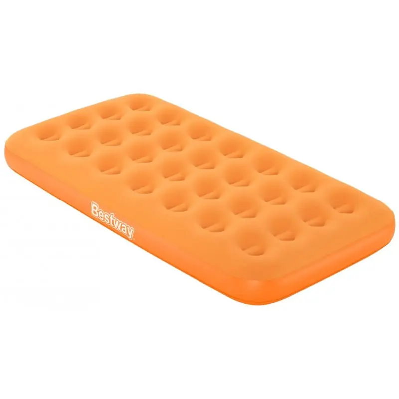 Preisreduziert BESTWAY DrowsyDreamer Luftbett mit Handpumpe, 158 x 89 x 18 cm, orange 67918