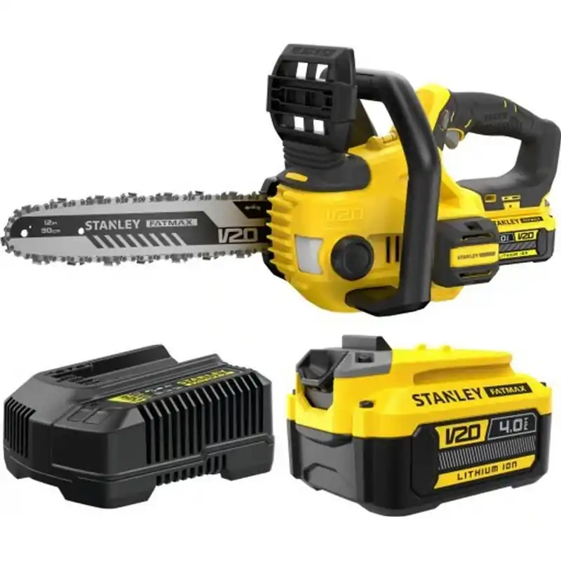 Stanley SFMCCS630M1-QW FatMax V20 Akku Kettensäge (30cm/18V/1x4,0Ah) Begrenztes Angebot