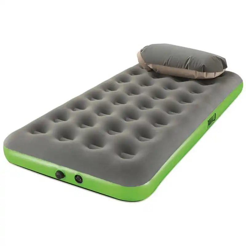 Preisreduziert BESTWAY Pavillo Roll Relax Twin Luftbett mit Kissenpumpe, 188 x 99 x 22 cm 67619