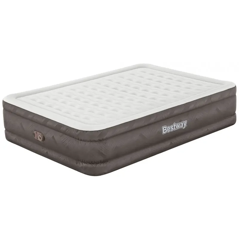 Direkt Vom Hersteller BESTWAY Fortech Queen Luftbett mit integrierter Elektropumpe, 203 x 152 x 46 cm 69050