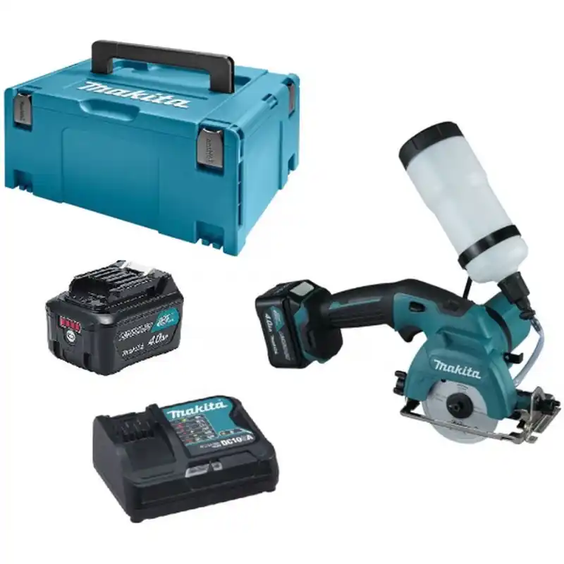 Makita CC301DSMJ Akku-Glas- und Fliesenschneider 85 mm, CXT (2x4,0Ah/12V) MAKPAC 3 Geprüft
