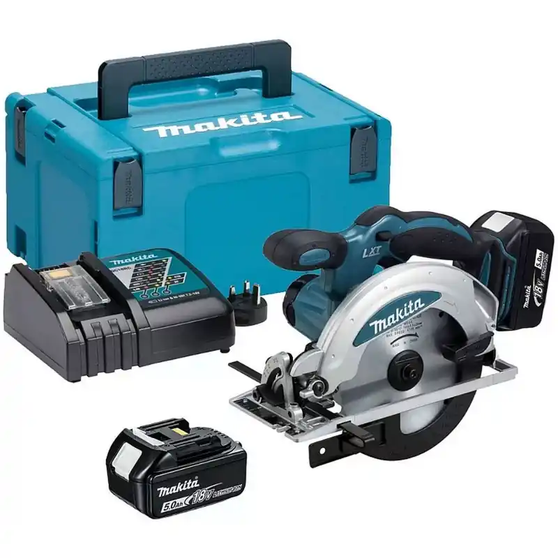 Billig Makita DSS610RTJ Akku-Handkreissäge 165mm Li-ion LXT 18V/5,0 Ah, Makpac
