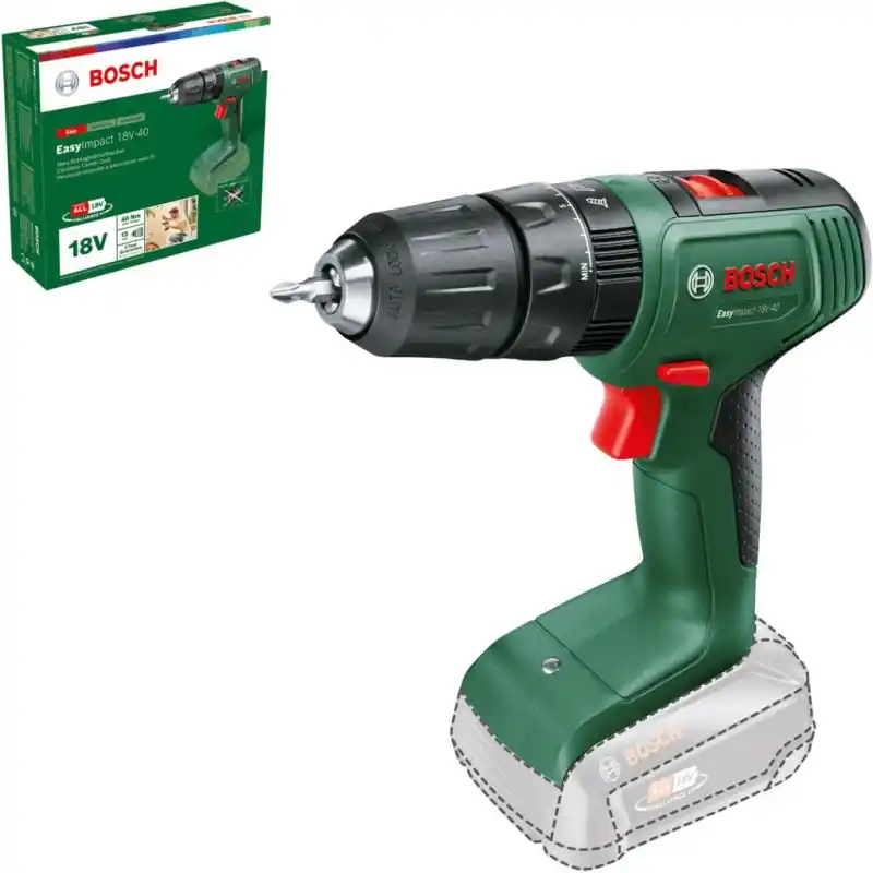 BOSCH EasyImpact 18V-40 Akku-Zweigang-Schlagbohrschrauber 06039D8100 Schnäppchen
