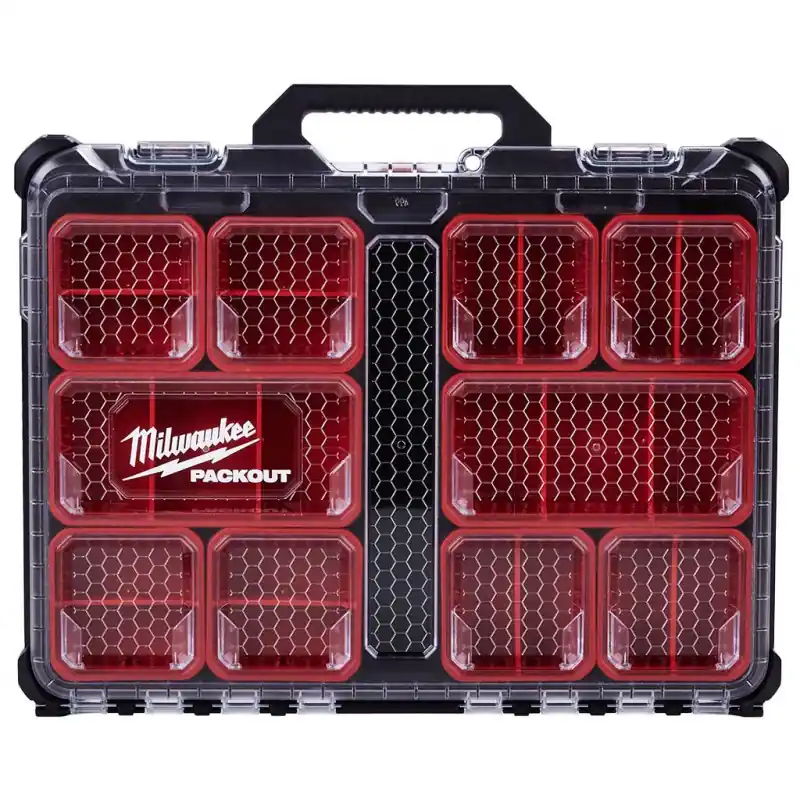 Milwaukee PACKOUT Slim Organiser (64x500x414mm) 4932471064 Preis Gesenkt