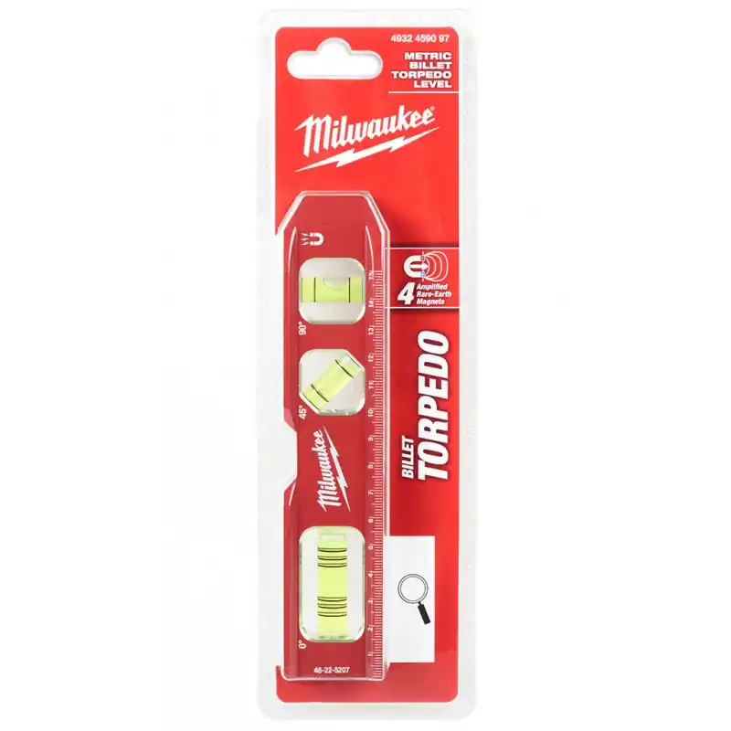 Sale Milwaukee Billet Torpedo Wasserwaage 17 cm 4932459097