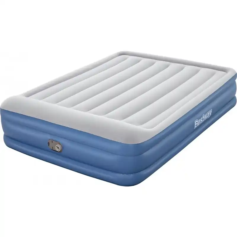 Versand Am Gleichen Tag BESTWAY TriTech Luftbett Vento mit integrierter Elektropumpe, 203 x 152 x 46 cm 67630