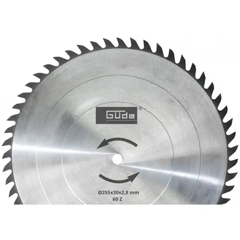 Sonderaktion GÜDE Holzsägeblatt HM 255x30x60Z 55263