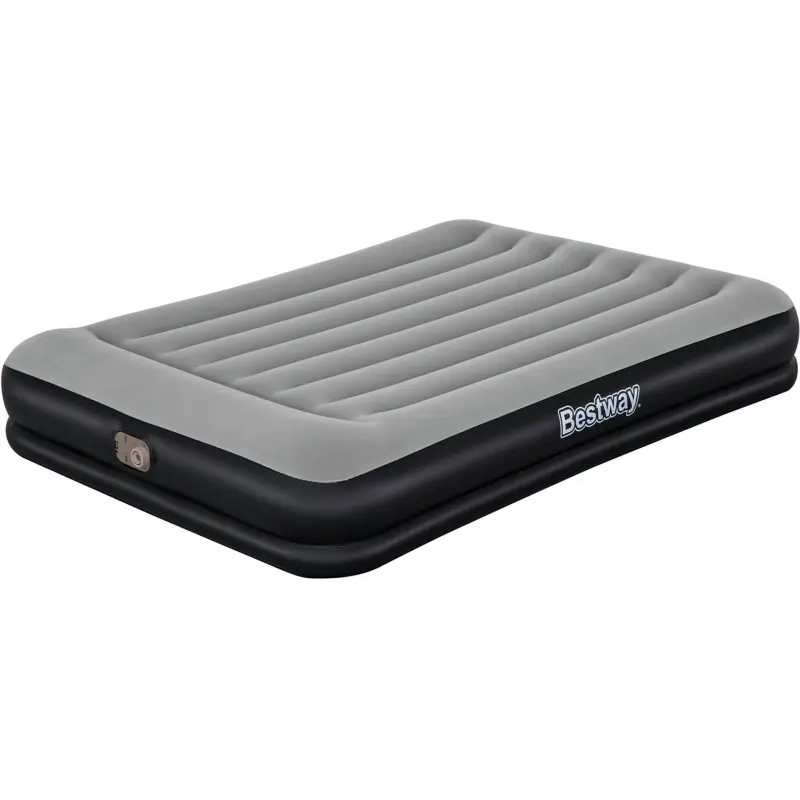 Neu BESTWAY TriTech Luftbett Vento mit integrierter Elektropumpe, 203 x 152 x 36 cm 67725
