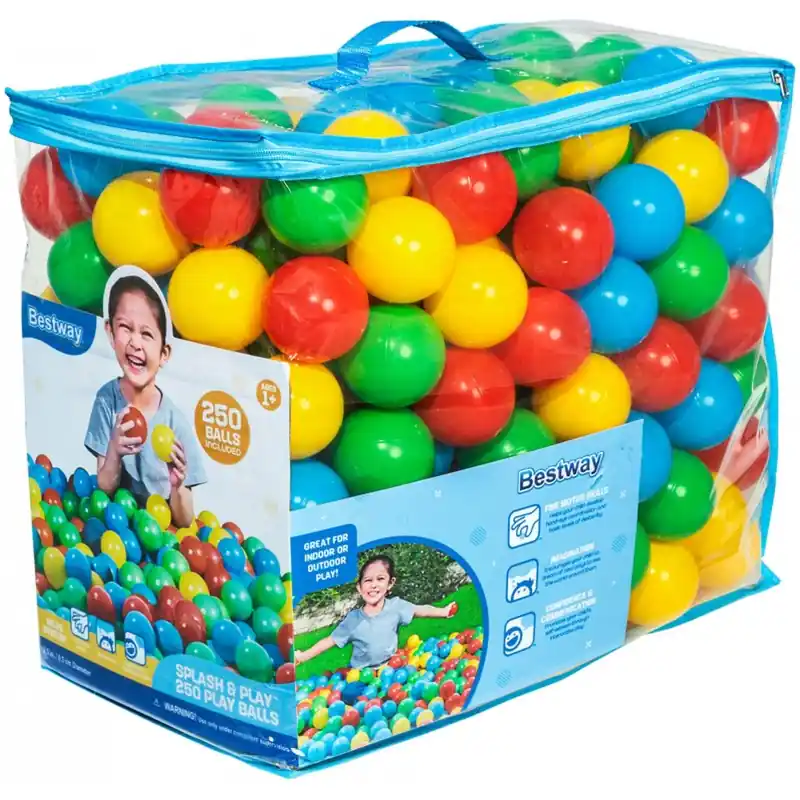 BESTWAY Splash Play Spielbälle 250 Stück 52554 Saisonangebot
