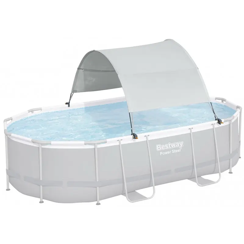 Neu BESTWAY Flowclear Sonnenschutzdach für eckige und ovale Pools 58746
