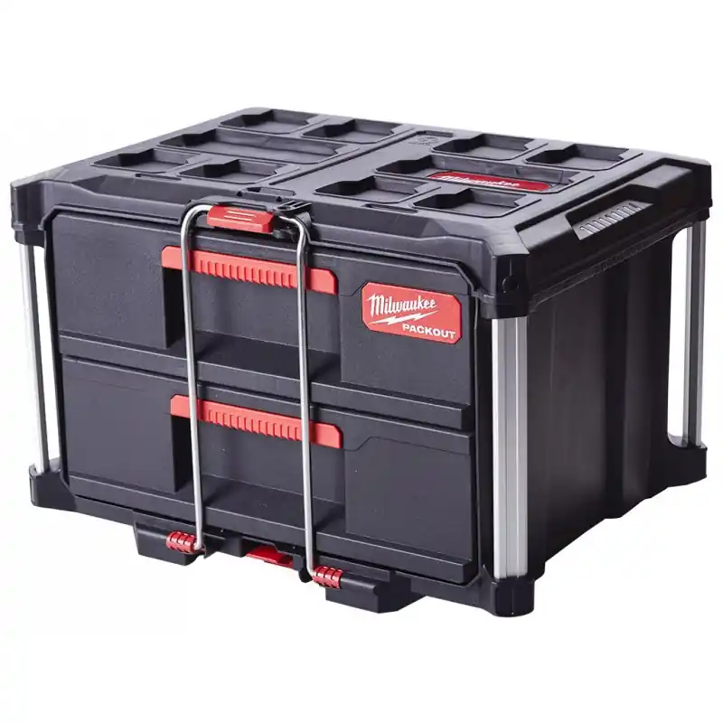 Neu Im Sortiment Milwaukee PACKOUT Koffer mit 2 schubladen 4932472129