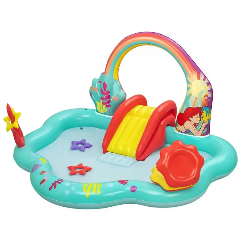 Angebot BESTWAY Little Mermaid Wasserspielcenter, 221 x 193 x 117 cm 91097