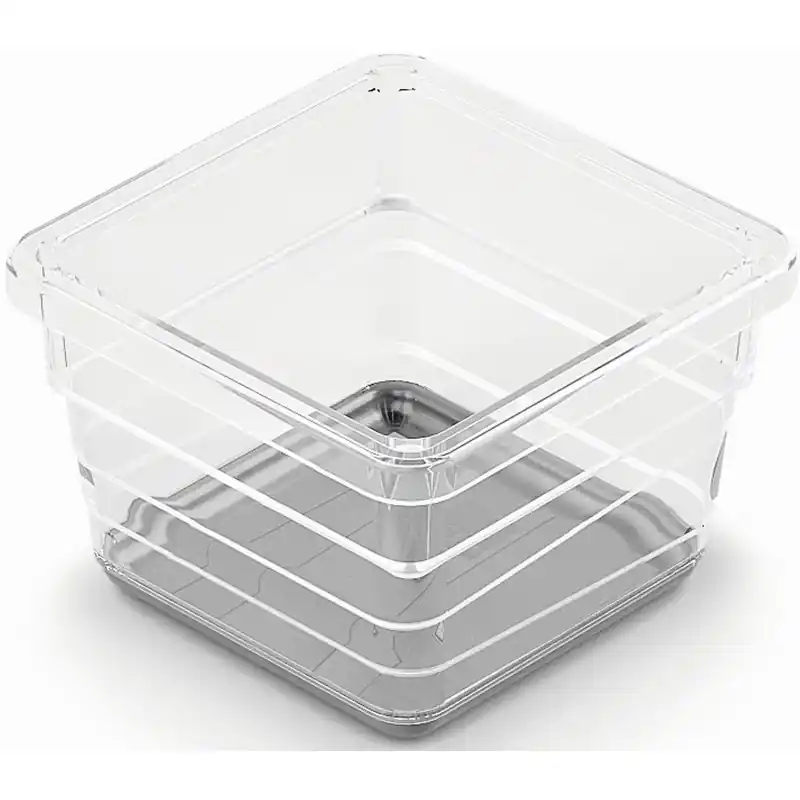 Top-Seller KIS SISTEMO 1 Organizer 7,5 x 7,5 x 5 cm transparent/grau 10010-A94