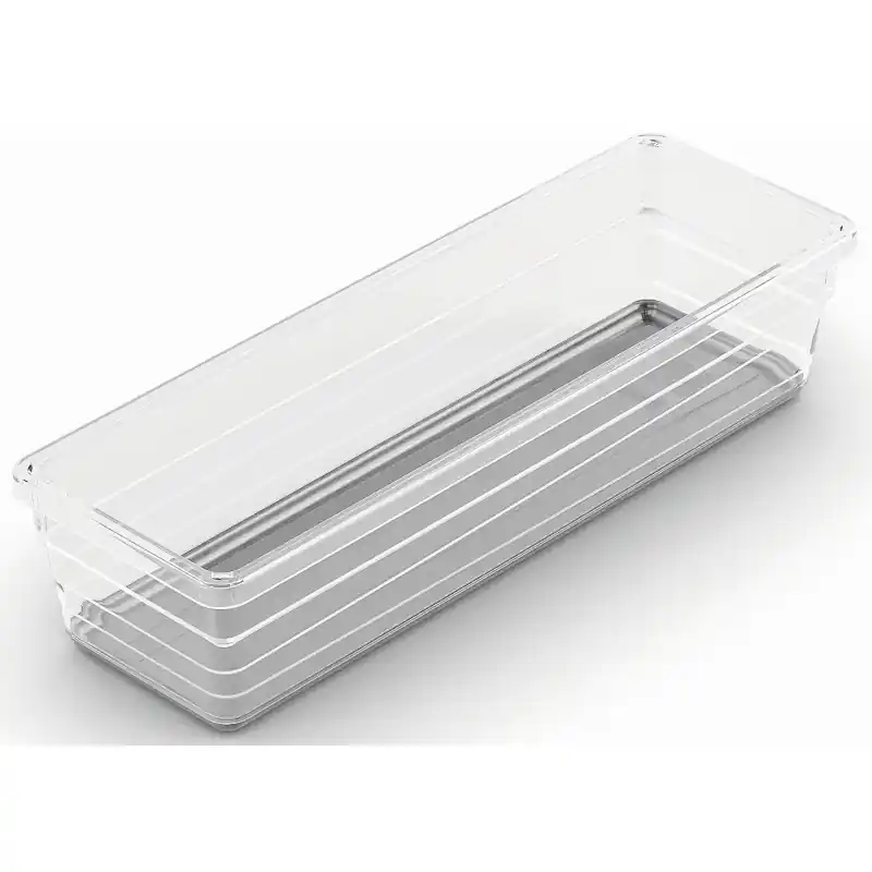 Preis Gesenkt KIS SISTEMO 3 Organizer 22,5 x 7,5 x 5 cm transparent/grau 10012-A94