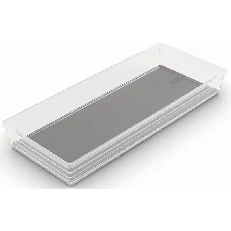 Günstig KIS SISTEMO 8 Organizer 37,5 x 15 x 5 cm transparent/grau 10017-A94