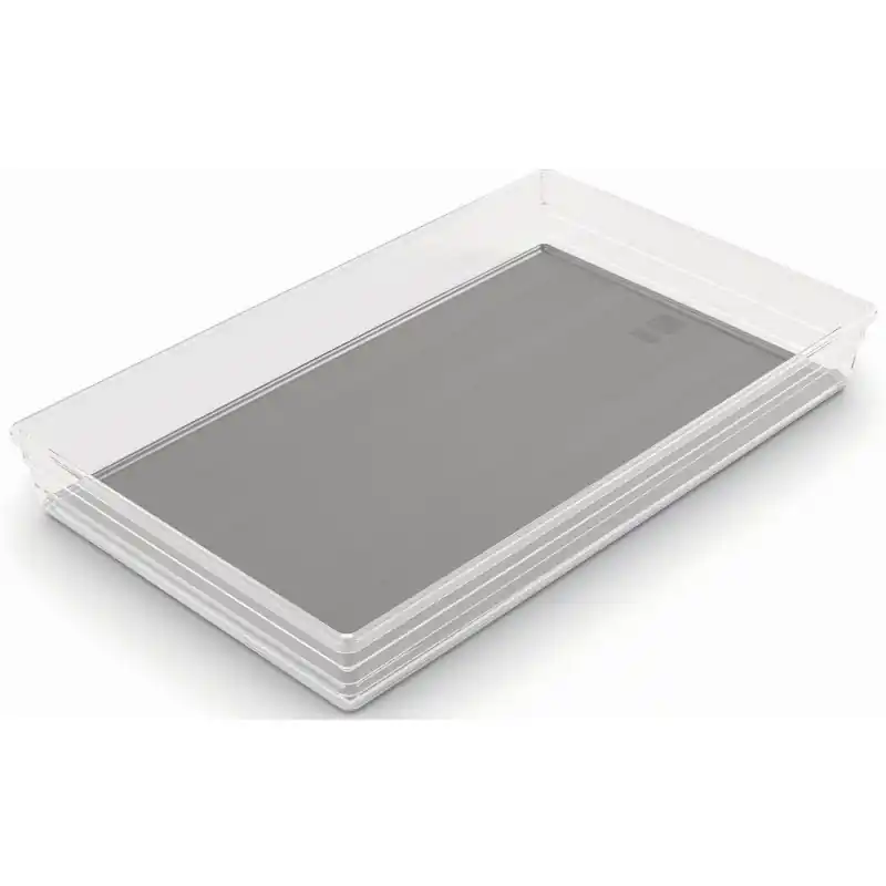 KIS SISTEMO 9 Organizer 39 x 24 x 5 cm transparent/grau 10018-A94 Zertifiziert