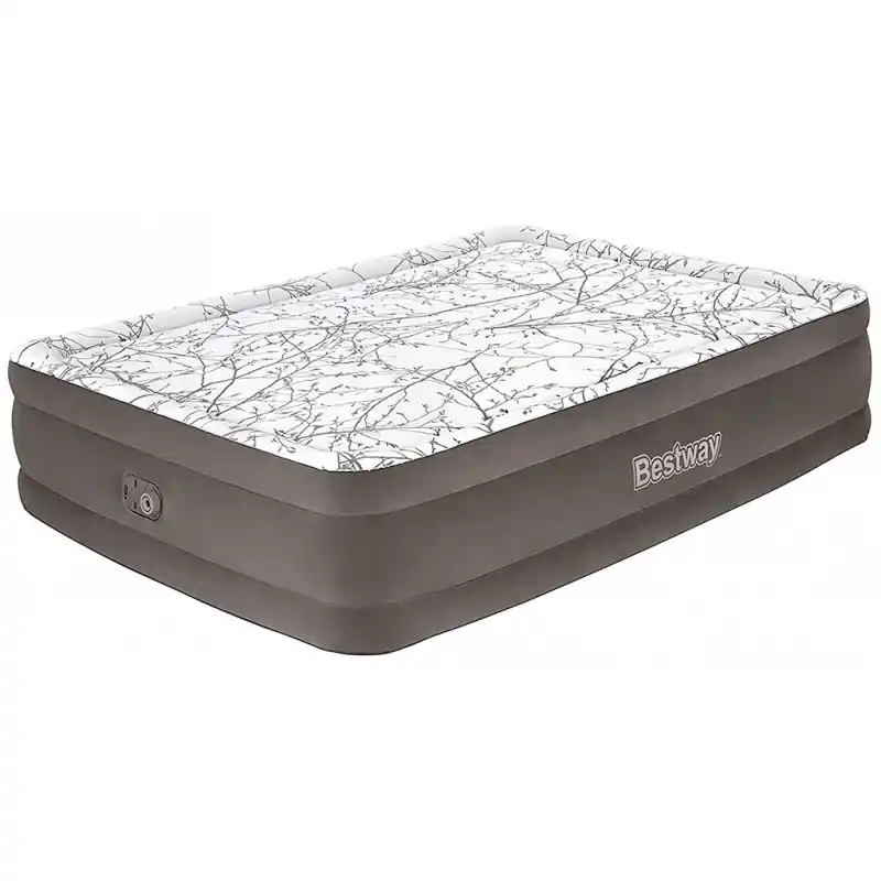 Schneller Versand BESTWAY TriTech Luftbett mit integrierter Elektropumpe, 203 x 152 x 46 cm 67486