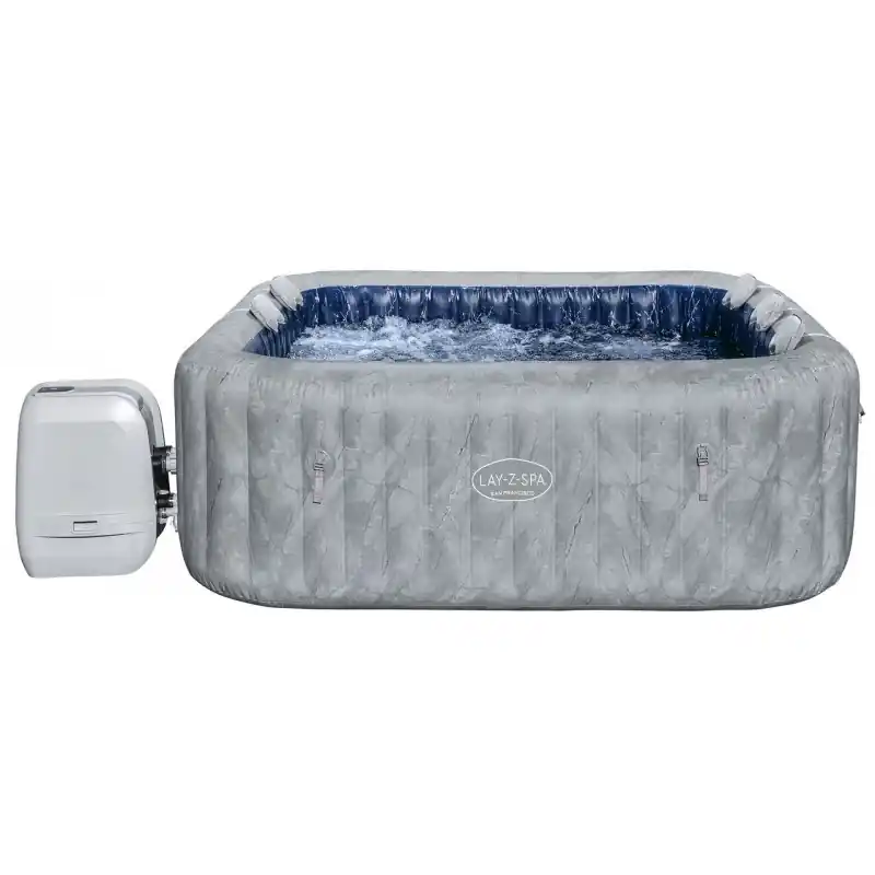 Neue Kollektion BESTWAY Lay-Z-Spa San Francisco HydroJet Pro Whirlpool, 230 x 230 x 71 cm 60161