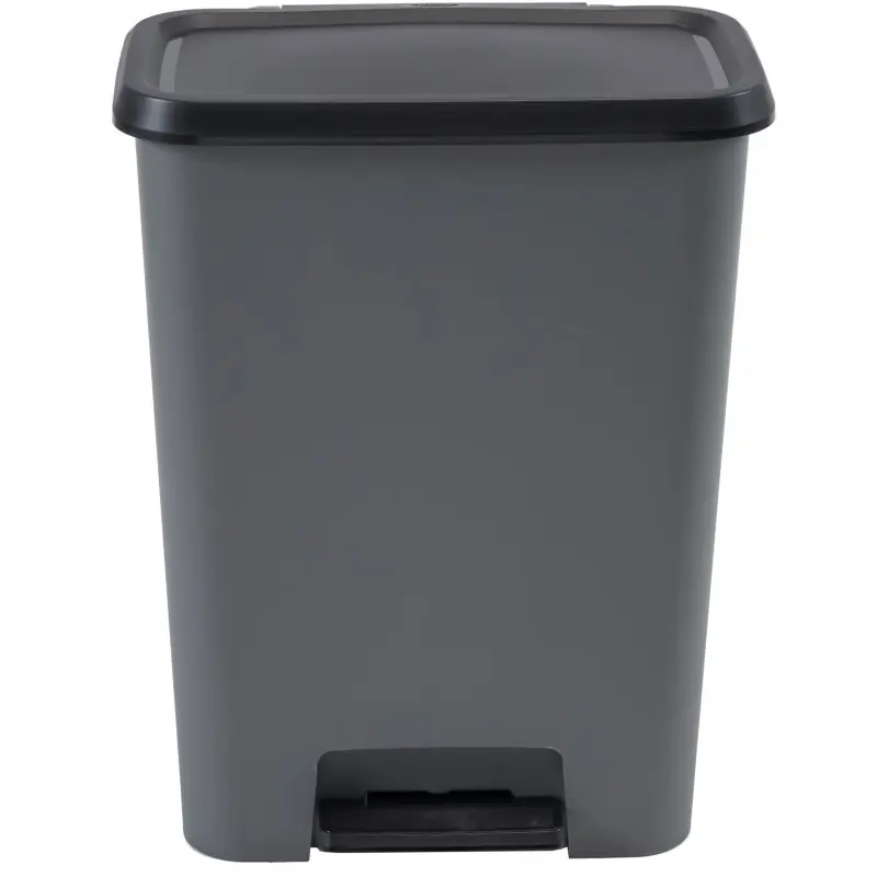 Preisknaller CURVER COMPATTA 50L Treteimer 49,6 x 29,4 x 62 cm grau 17210793