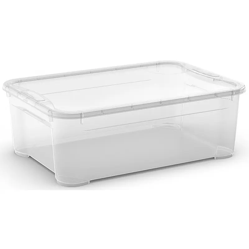 CURVER T BOX M 39 x 55,5 x 19 cm transparent 00697-001 Garantierte Lieferung