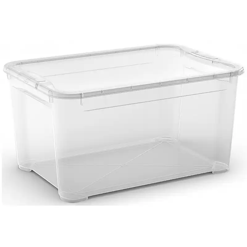 CURVER T BOX L 39 x 55,5 x 28,5 cm transparent 00698-001 Neu