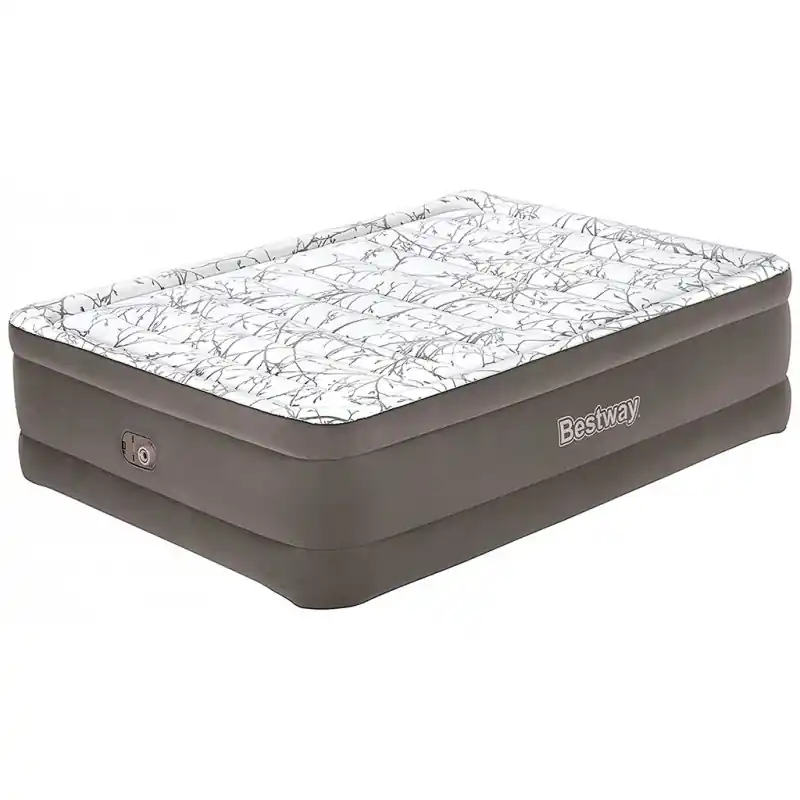 BESTWAY TriTech Queen Luftbett mit integrierter Elektropumpe, 203 x 152 x 56 cm 6713E Neu Im Sortiment