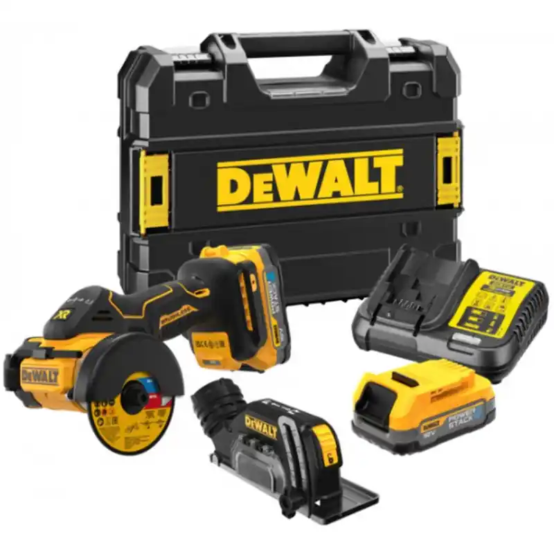 DeWALT DCS438E2T-QW Akku-Universalschneider XR PowerStack ( 76 mm /18V (2x1,7Ah) Tstak Neuheit