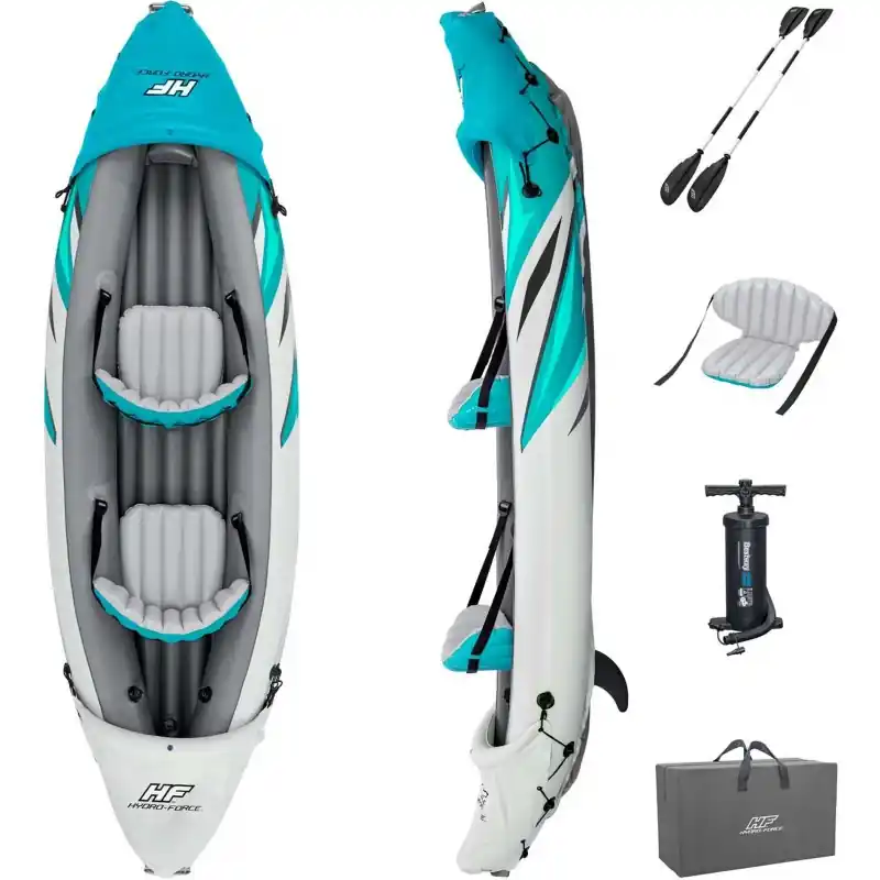 BESTWAY Hydro-Force Rapid Elite X2 Kajak-Set, 312 x 98 x 44 cm 65142 Preiswert