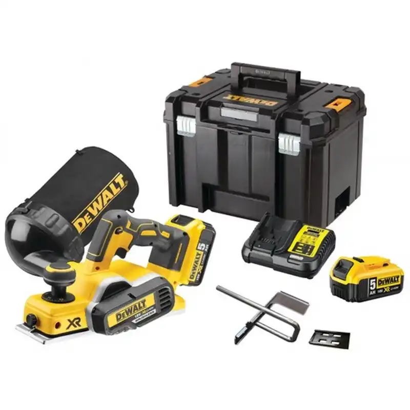 Markenware DeWALT DCP580P2-QW Akku-Hobe 82mm XR (18V/2x5,0Ah) Tstak VI