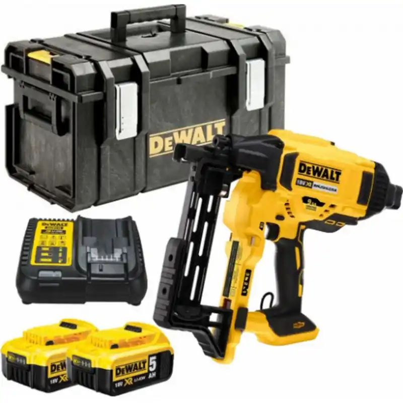 Top-Preis DeWALT DCFS950P2-QW Akku Zauntacker 50 mm XR (18V/2x5,0Ah) Tstak