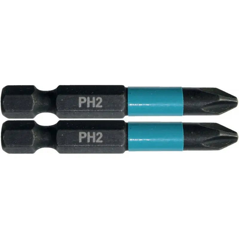 Solange Der Vorrat Reicht Makita B-63725 Bit 1/4" Impact Black PH2, 50mm