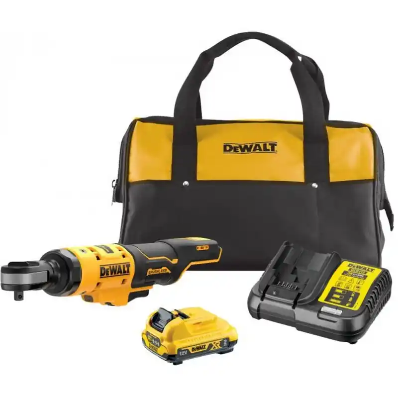 DeWALT DCF503D1-QW Akku-Ratschenschrauber 3/8" XR (12V/1x2,0Ah) Tasche Top-Angebot