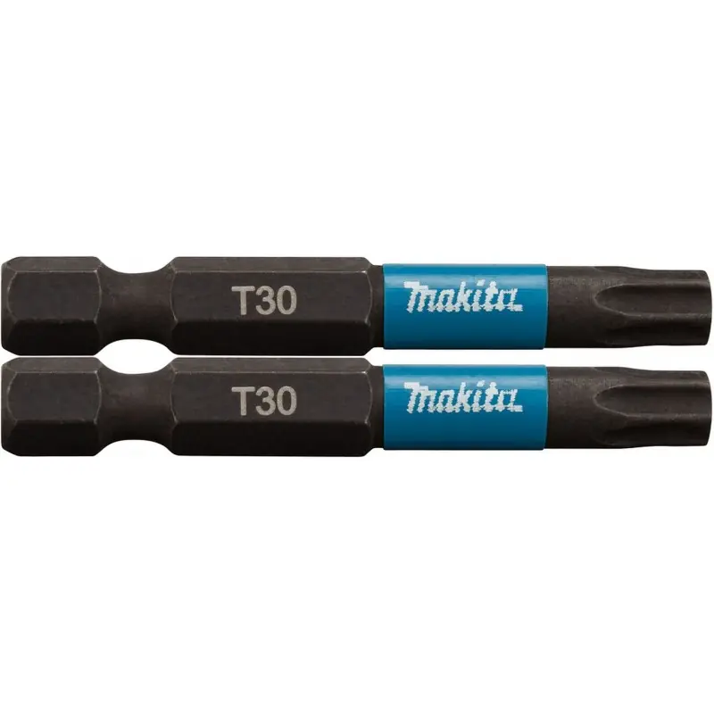 Makita B-63806 Bohrer- und Bit-Set T30 6-rund Bit TX30x50 Impact Black, 2 Stück, S2 Top-Preis