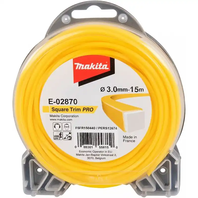 Sichere Zahlung Makita E-02870 Mähfaden 4kant 3,0mm x 15m