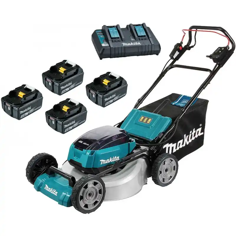 Makita DLM532PT4 Akku-Rasenmäher 530mm Li-ion LXT (4x5,0Ah/18V) Sonderaktion
